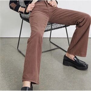 PacSun High Rise Bootcut Button Fly Corduroy Pants